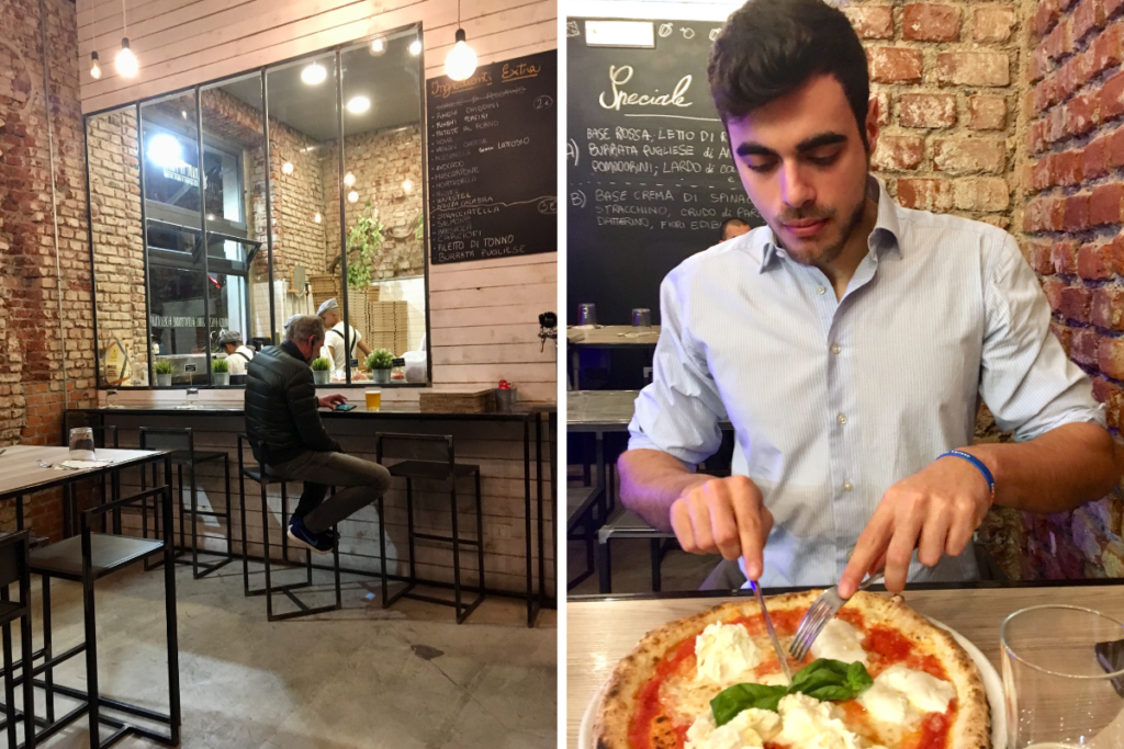 Mani in Pasta in Porta Venezia una delle migliori pizze di Milano