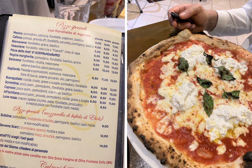 Pizza buona ed economica a Milano da Piccola Ischia Milan Foodie Insider