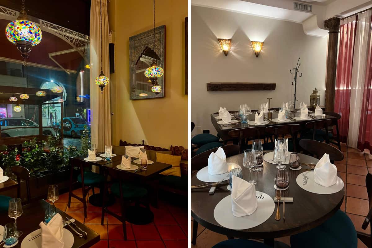 Rangoli ristorante indiano Milano cibo location