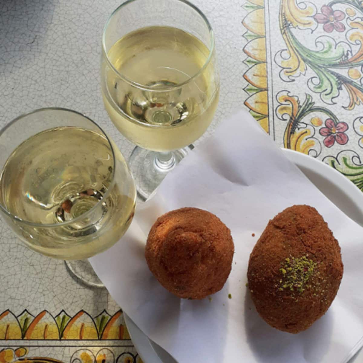 Best arancini Catania